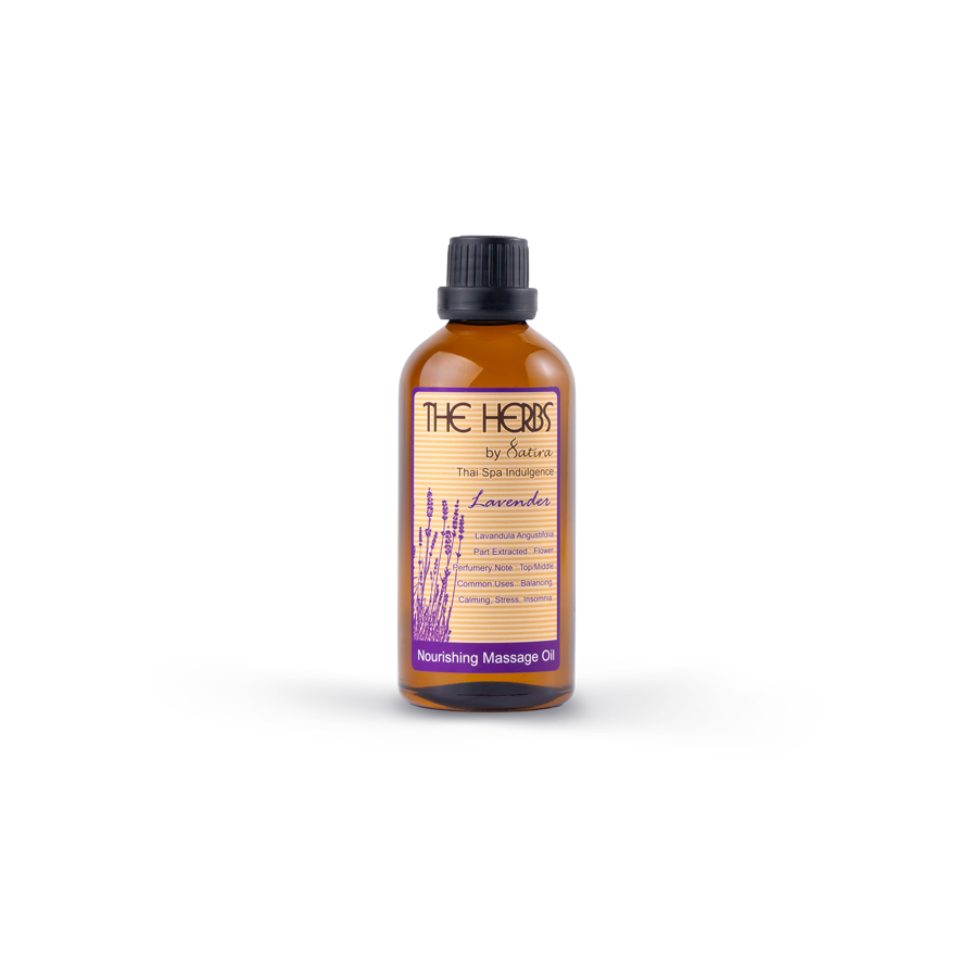 Satira The Herbs Nourishing Massage Oil - Lavender