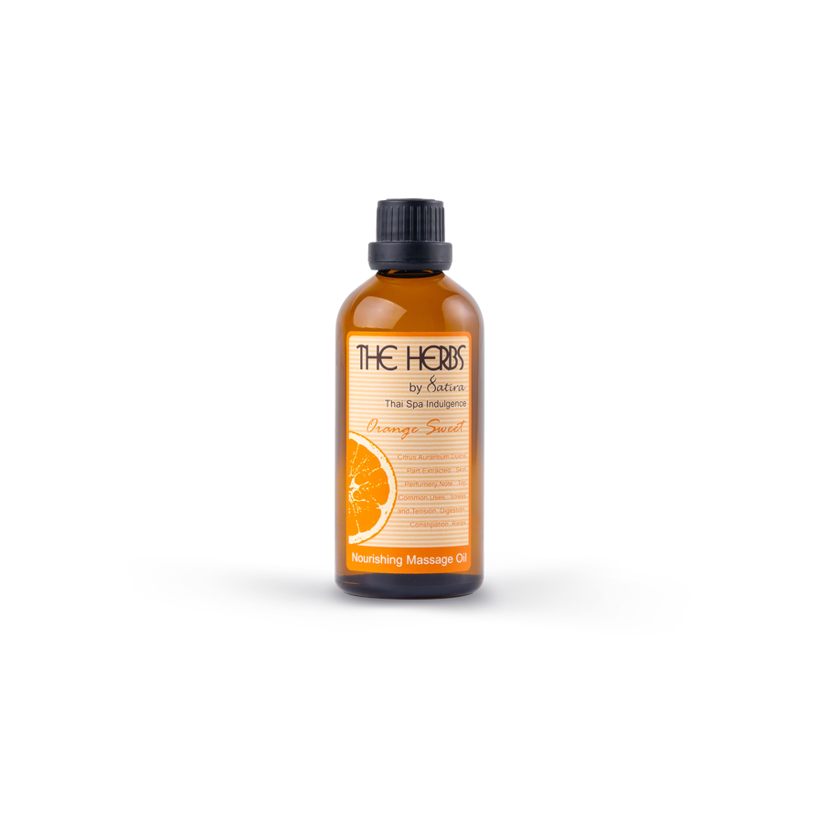 Satira The Herbs Nourishing Massage Oil - Sweet Orange
