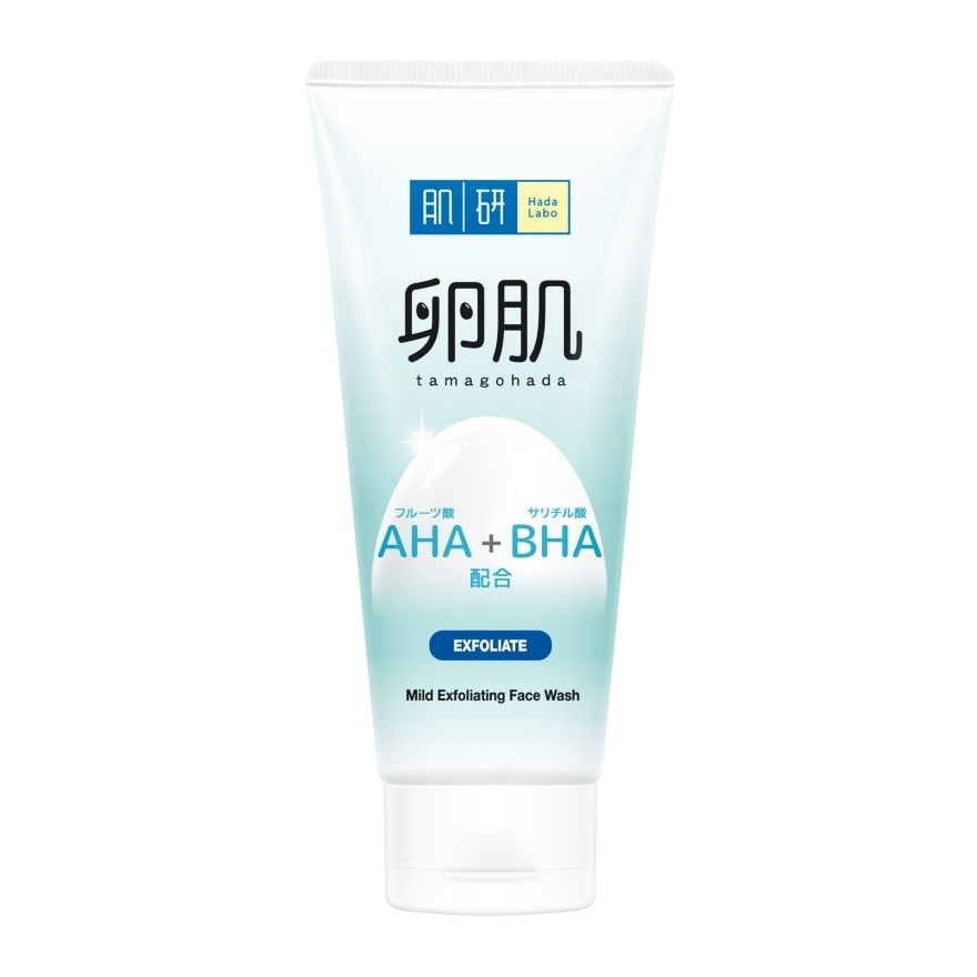 Hada Labo AHA + BHA Mild Exfoliating Face Wash 130 ml.