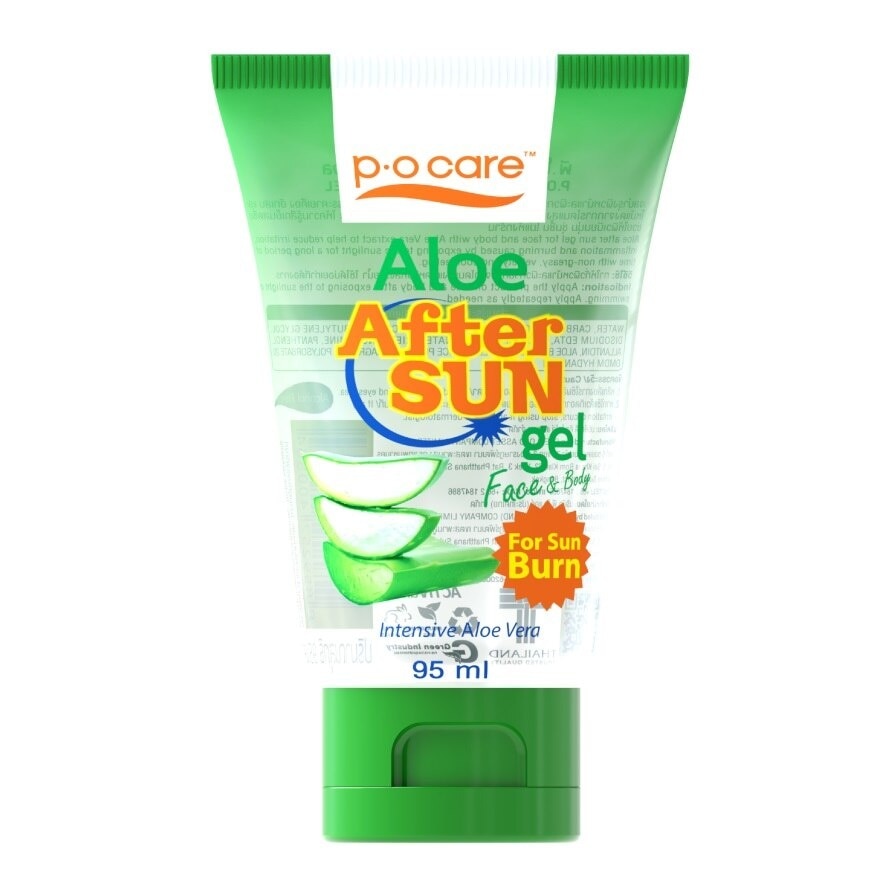 P.O.CARE Aloe After Sun Gel Face Body 95ml