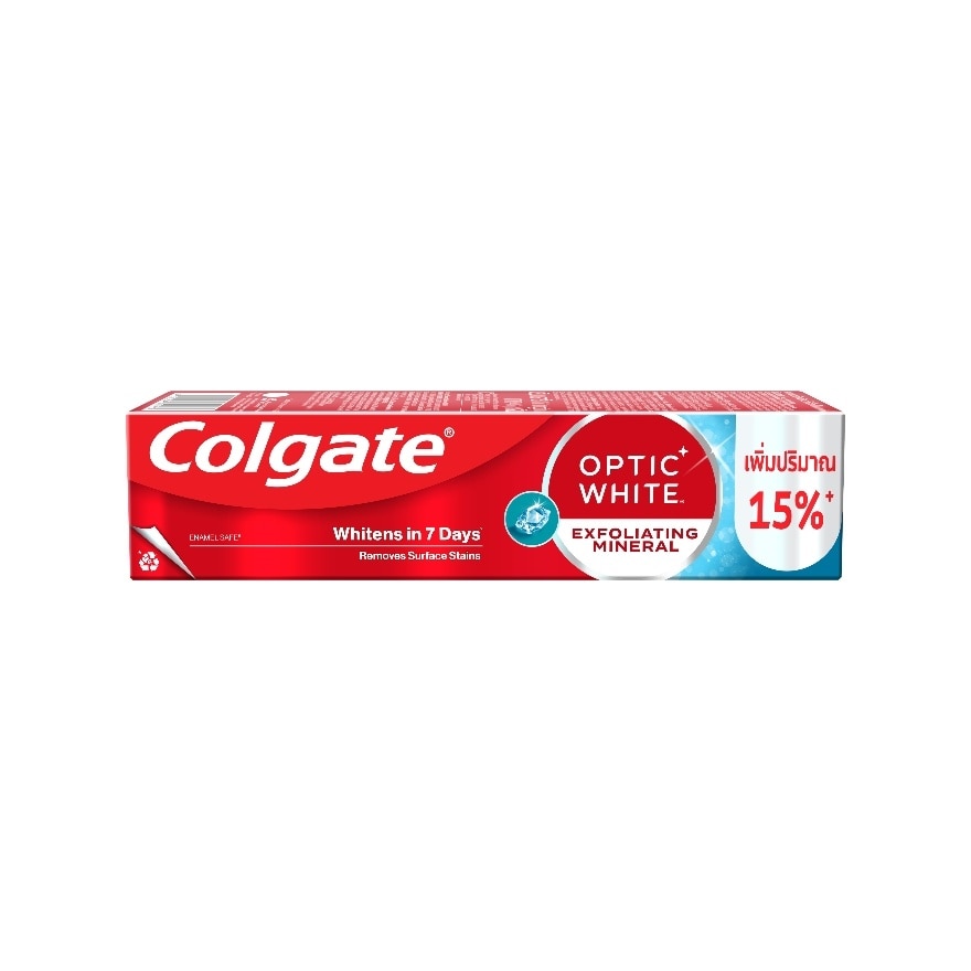 COLGATE Toothpaste Optic White Exfoliating Mineral 46g