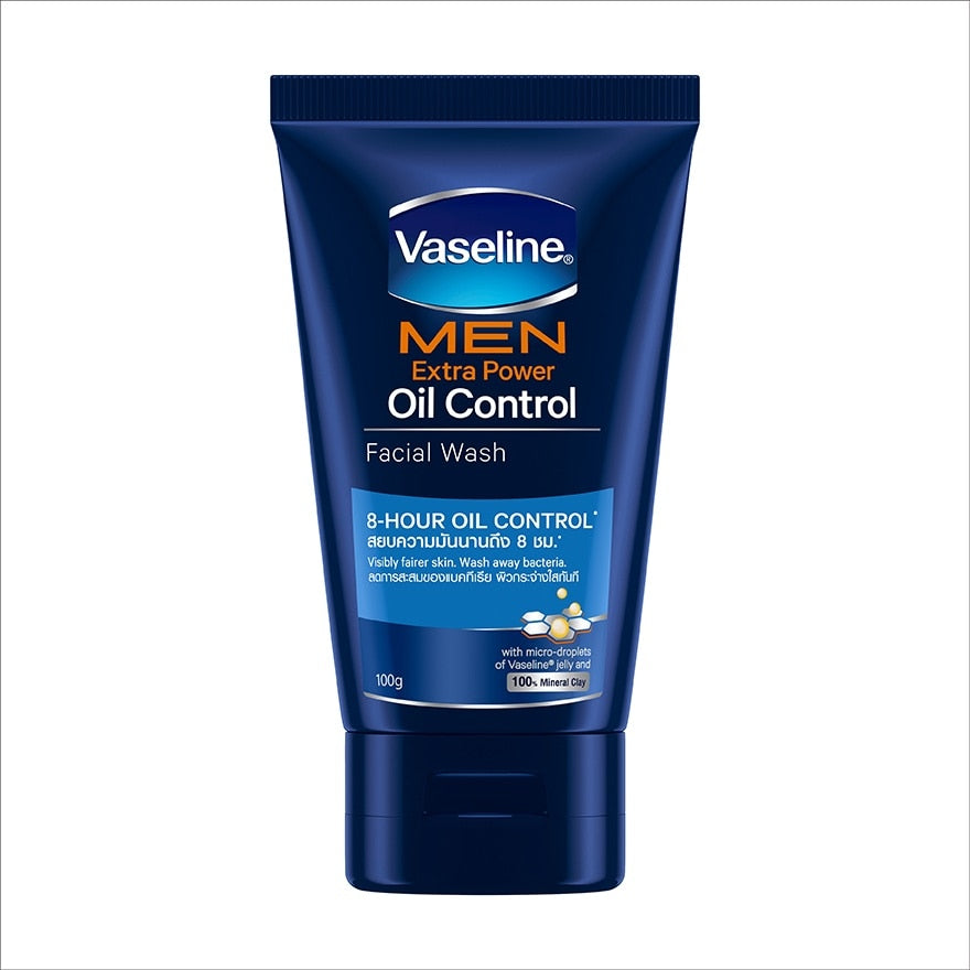 Vaseline Men Extra Power Oil Control Facial Wash 100g