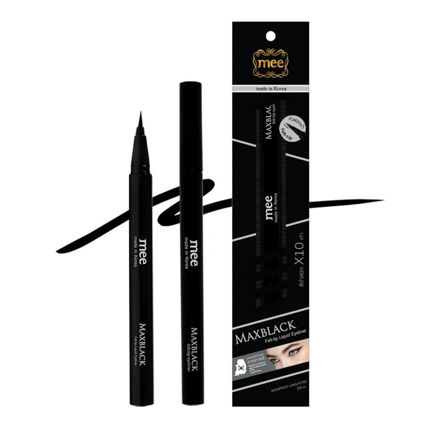 Mee Max Black Felt-tip Liquid Eyeliner 0.55ml