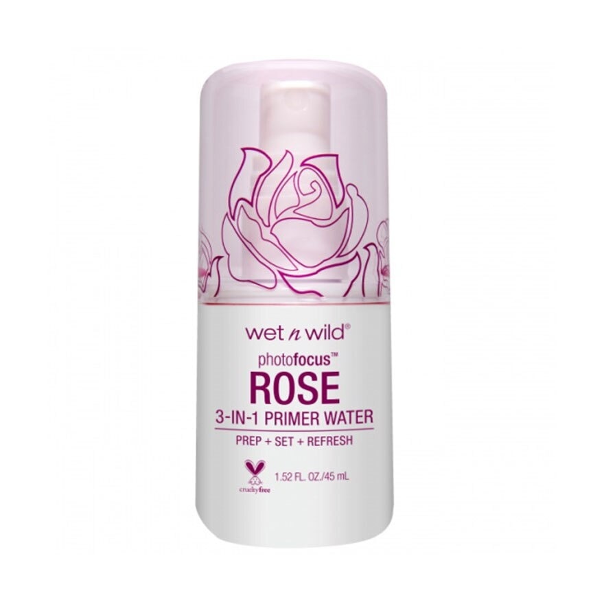Wet N Wild Photo Focus Primer Water 45 ml. 132A Rose Addiction