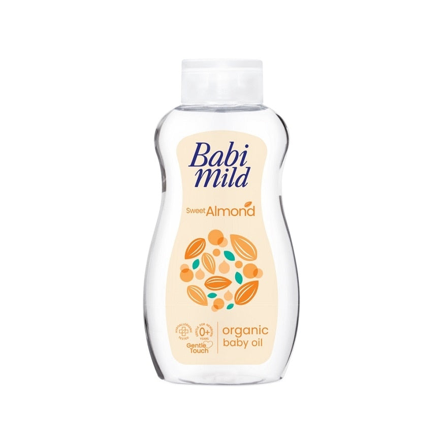 Babi Mild Baby Oil Sweet Almond Organic Argan 200ml