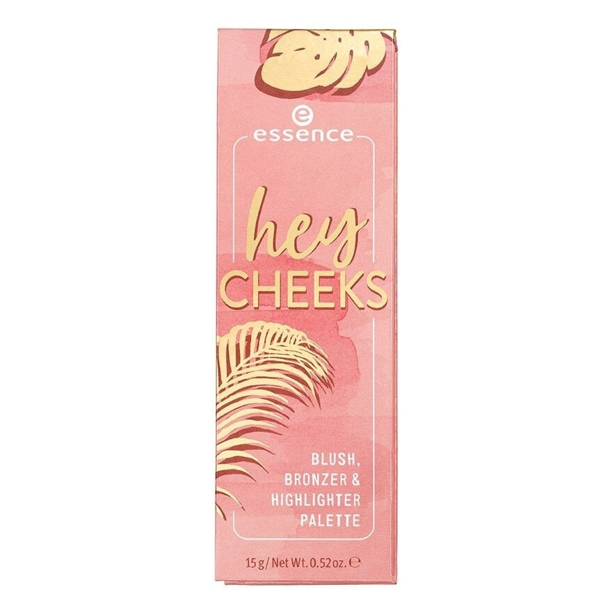 essence Hey Cheeks Blush, Bronzer Highlighter Palette 15g