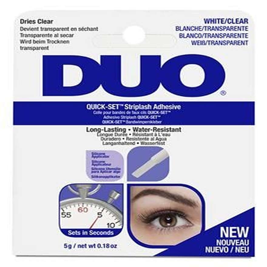 DUO Quick-set Strip Lash Adhesive White Clear 5g