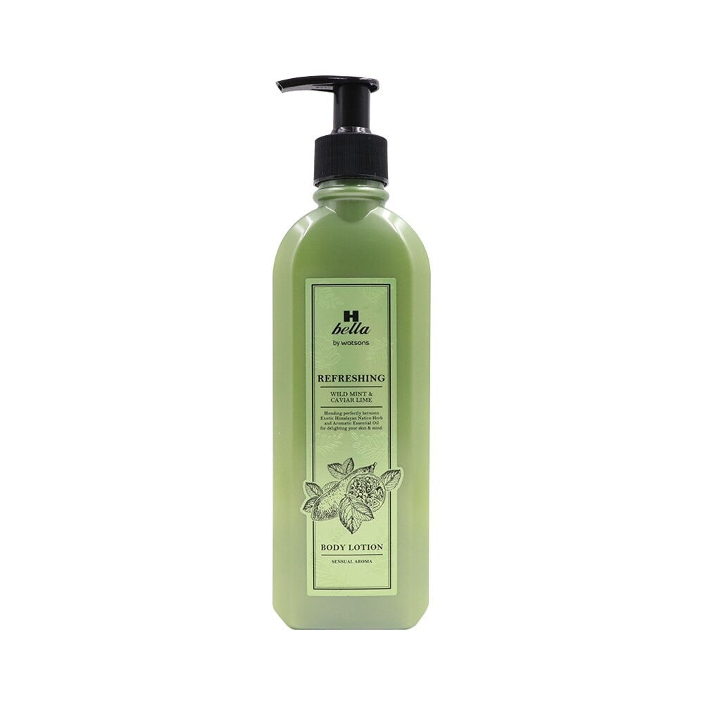 Bella by Watsons H Refreshing Wild Mint Caviar Lime Body Lotion 300ml