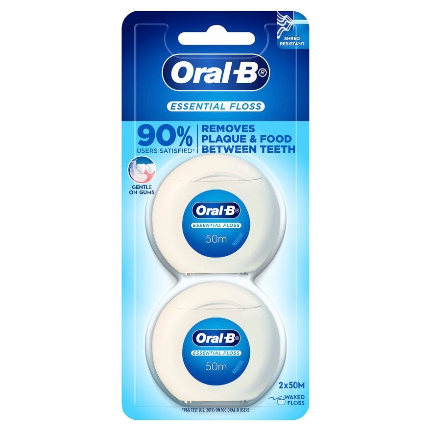 ORAL-B Essential Floss 50 M. Twin Pack