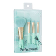ODBO Perfect Brush Set 4pcs (Free Brush Bag 1pc) 01 Green