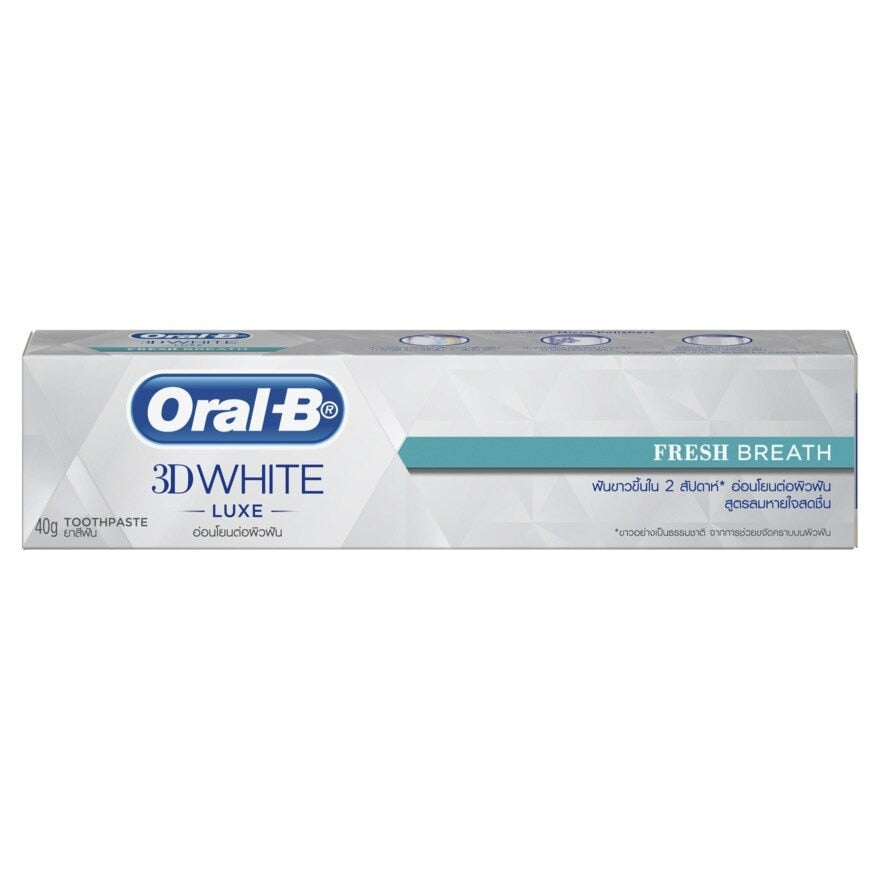 ORAL-B Toothpaste 3DWhite Luxe Fresh Breath 40g