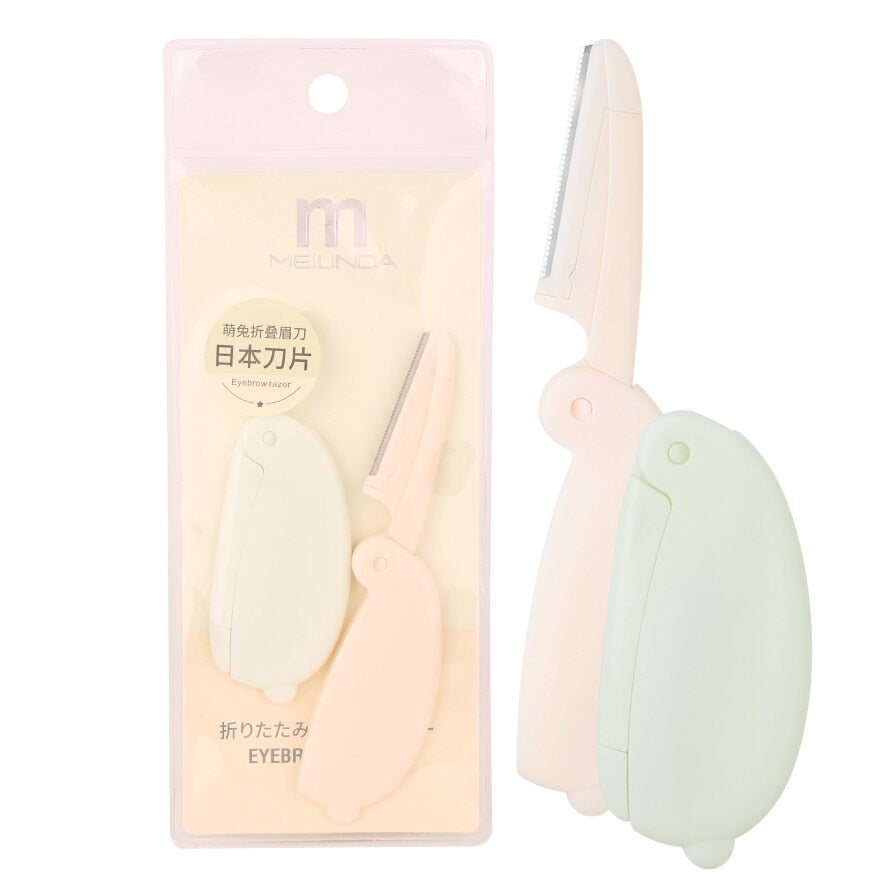 Mei Linda Creamy Twin Eyebrow Razor 2pcs