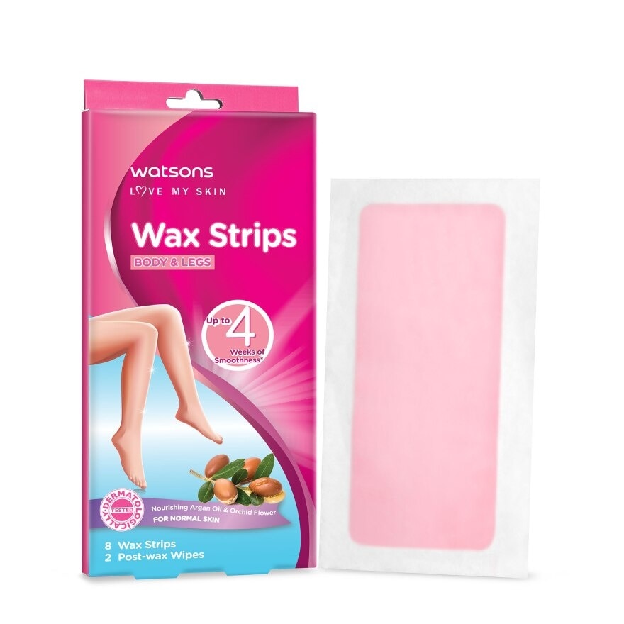 Watsons Wax Strips for Normal Skin 8pcs