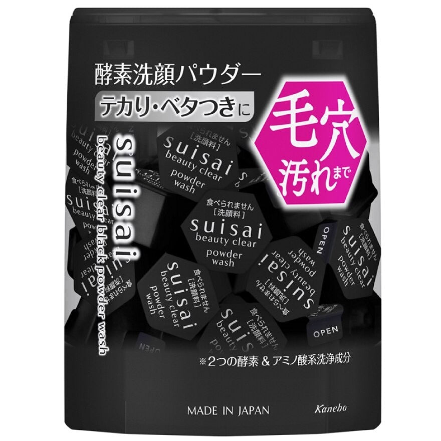 Kanebo Suisai Suisai Beauty Clear Black Powder Wash 12.8 g. 32pcs.