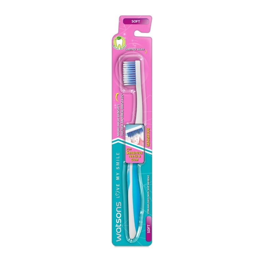 Watsons Sensitive Toothbrush (Soft) 1pc