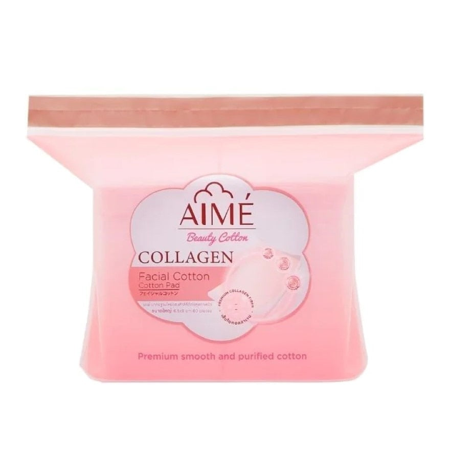 AIME Collagen Facial Cotton Pad 60pcs