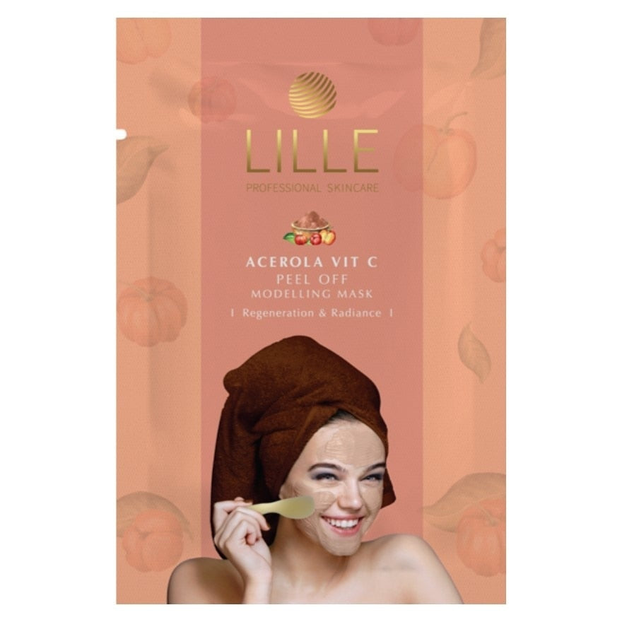LILLE PROFESSIONAL SKINCARE Acerola Vit C Peel Off Modelling Mask 40g