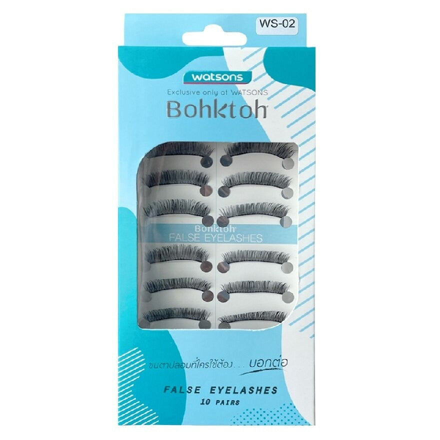 Bohktoh False Eyelashes 10 pairs #WS02