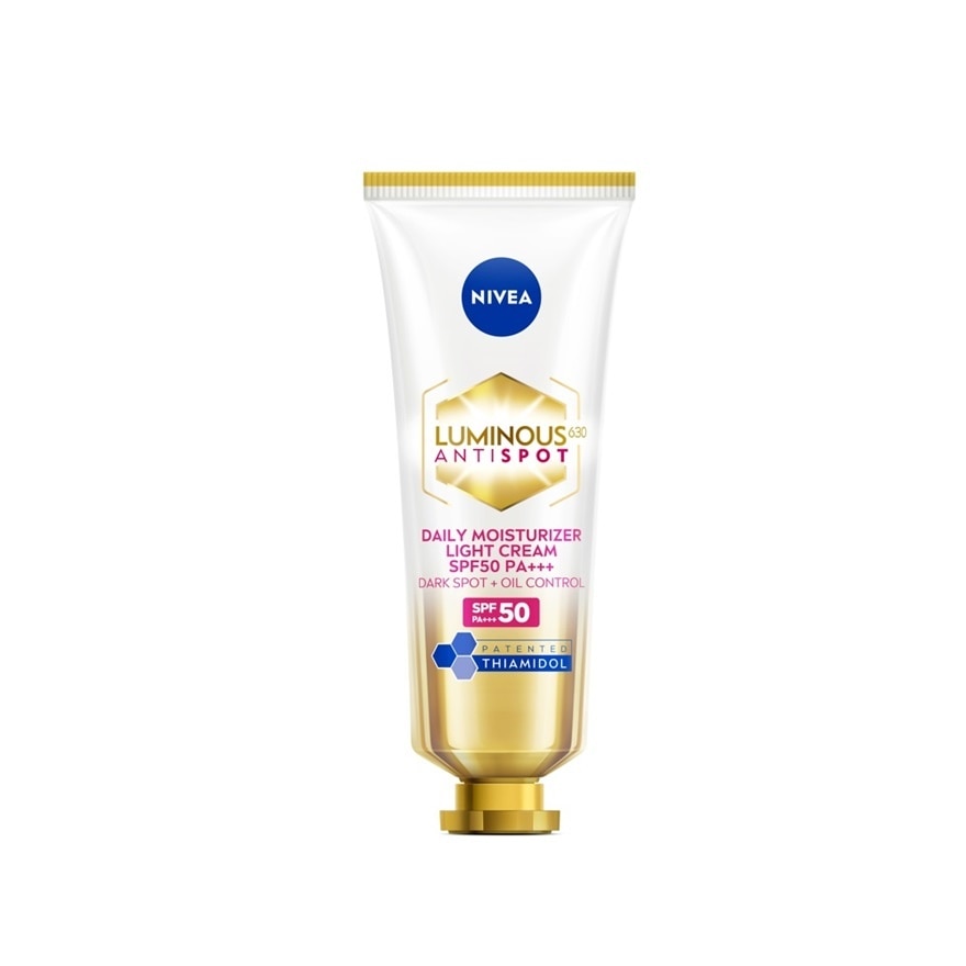 Nivea Luminous 630 Antispot Daily Moisturizer Light Cream SPF50 PA+++ 40 ml.