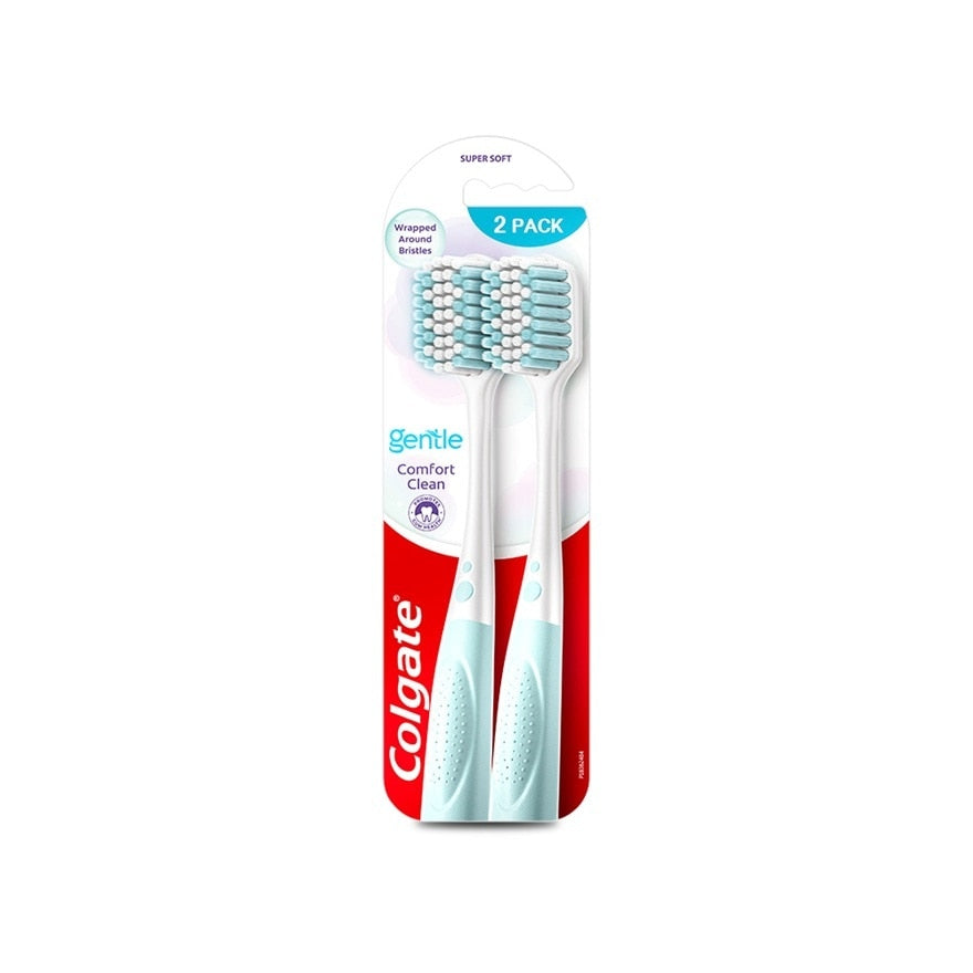COLGATE Toothbrush Gentle Comfort Clean 2pcs (Mix Color)