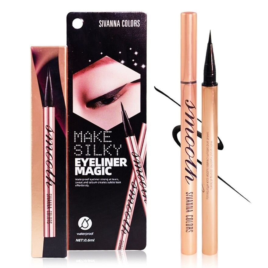 SIVANNA Make Silky Eyeliner Magic Black 0.6ml