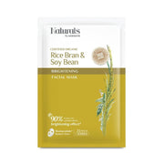 Naturals by Watsons True Natural Rice Bran Soy Bean Brightening Facial Mask 1sheet