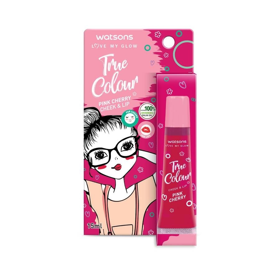 Watsons True Colour Pink Cherry Cheek Lip Pink Cherry 15 ml