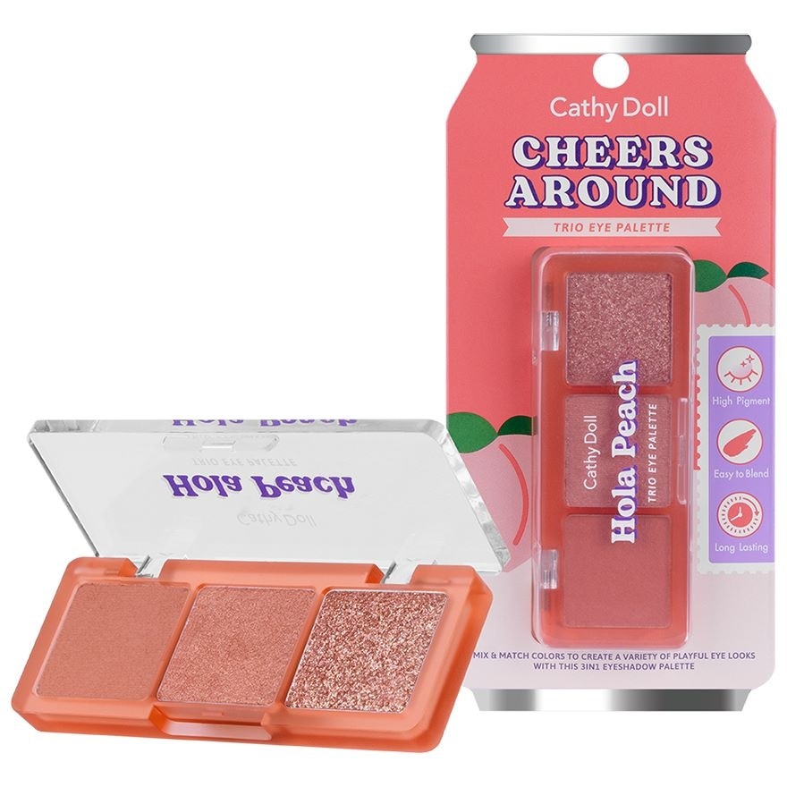 Cathy Doll Cheers Around Trio Palette #03