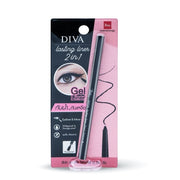 Bsc Diva Lasting Liner 2In1 0.28 g. Black