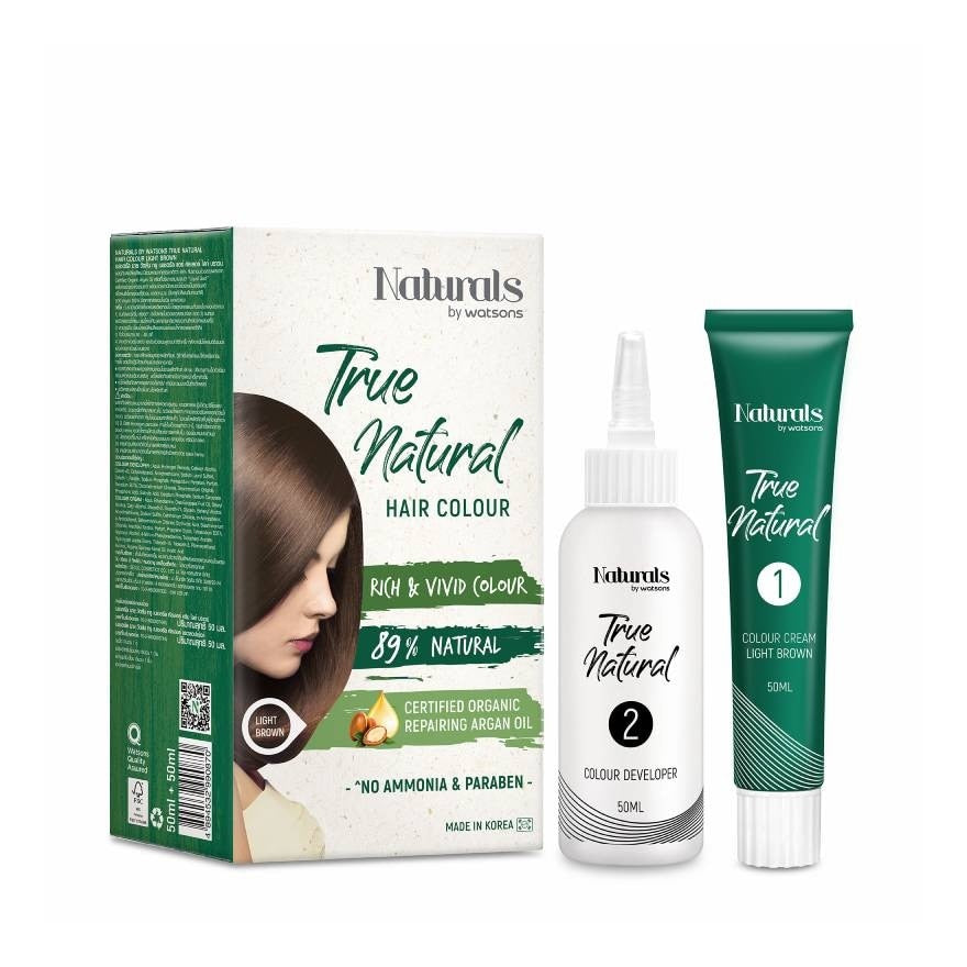 Naturals by Watsons True Natural Hair Colour Light Brown