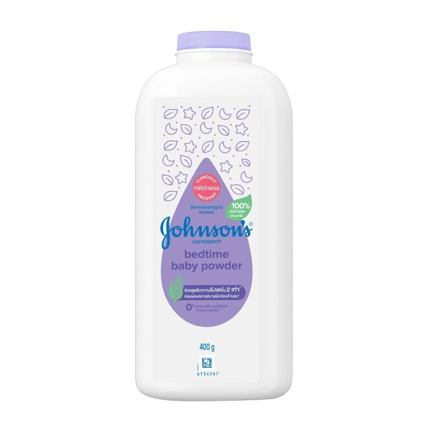 Johnson's Baby Powder Cornstarch Bedtime 400 g.