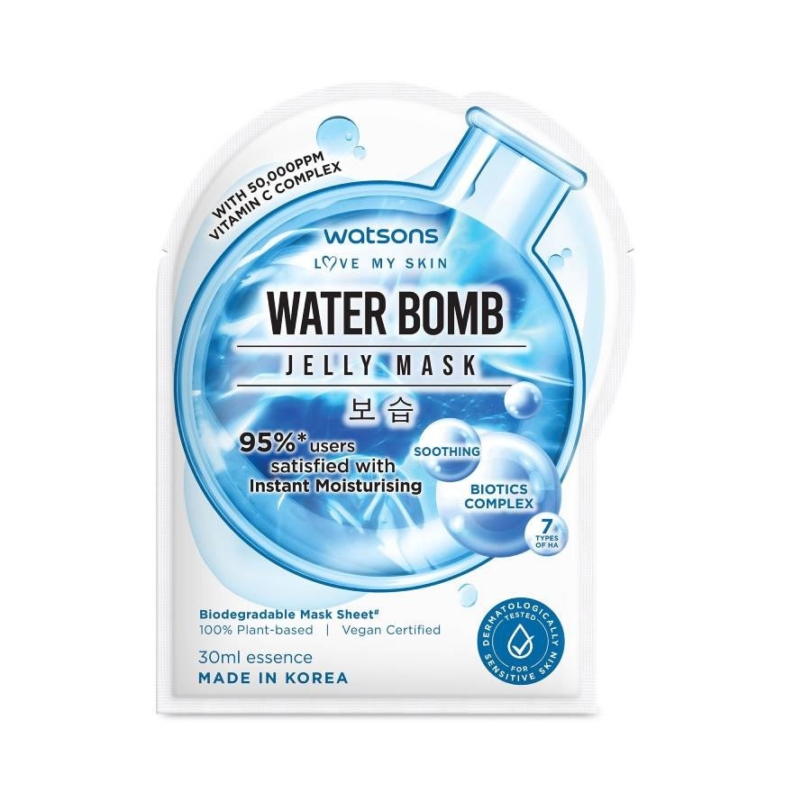 Watsons Water Bomb Jelly Mask 1 Sheet