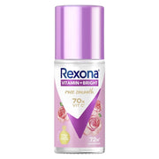 REXONA Roll on Vitamin + Bright Rose Smooth Antiperspirant 45ml