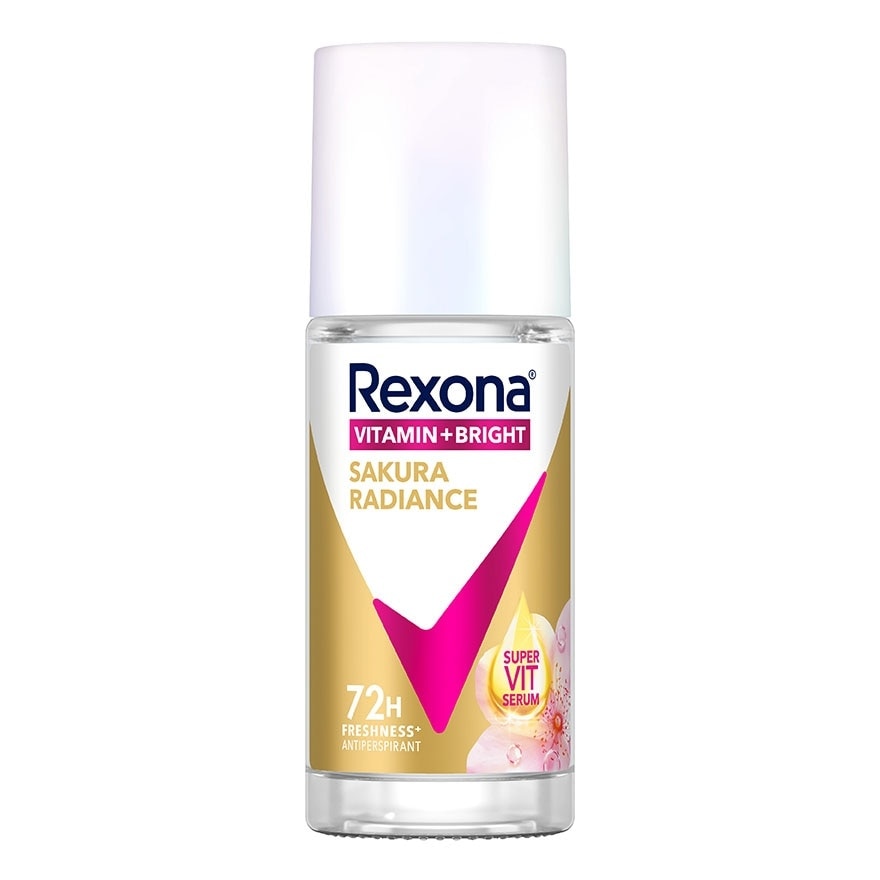 REXONA Roll on Vitamin + Bright Sakura Radiance Antiperspirant 45ml