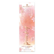 Essence Peachy Blossom Blush Highlighter Palette 15 g.