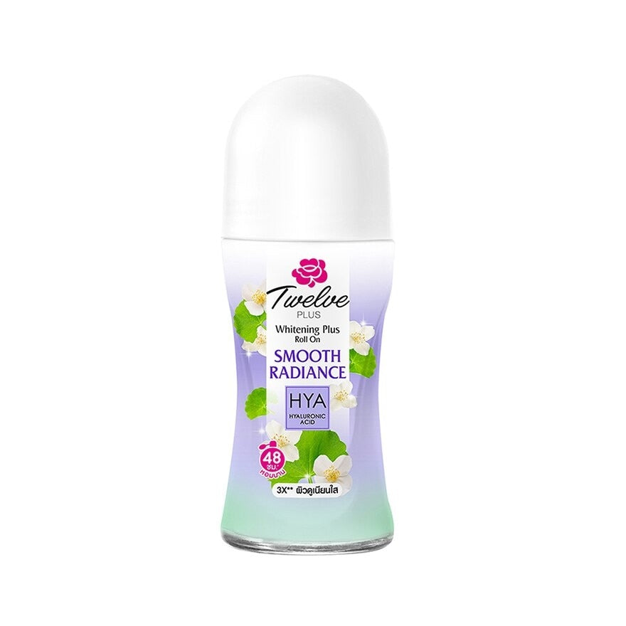 Twelve Plus Whitening Plus Roll On Smooth Radiance Hya 40 ml.
