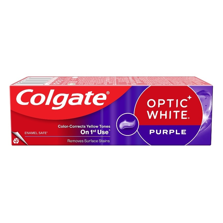 COLGATE Toothpaste Optic White Purple 100g