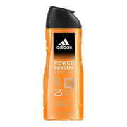 ADIDAS Shower Gel Power Booster 3 in 1 Body Hair Face 400ml