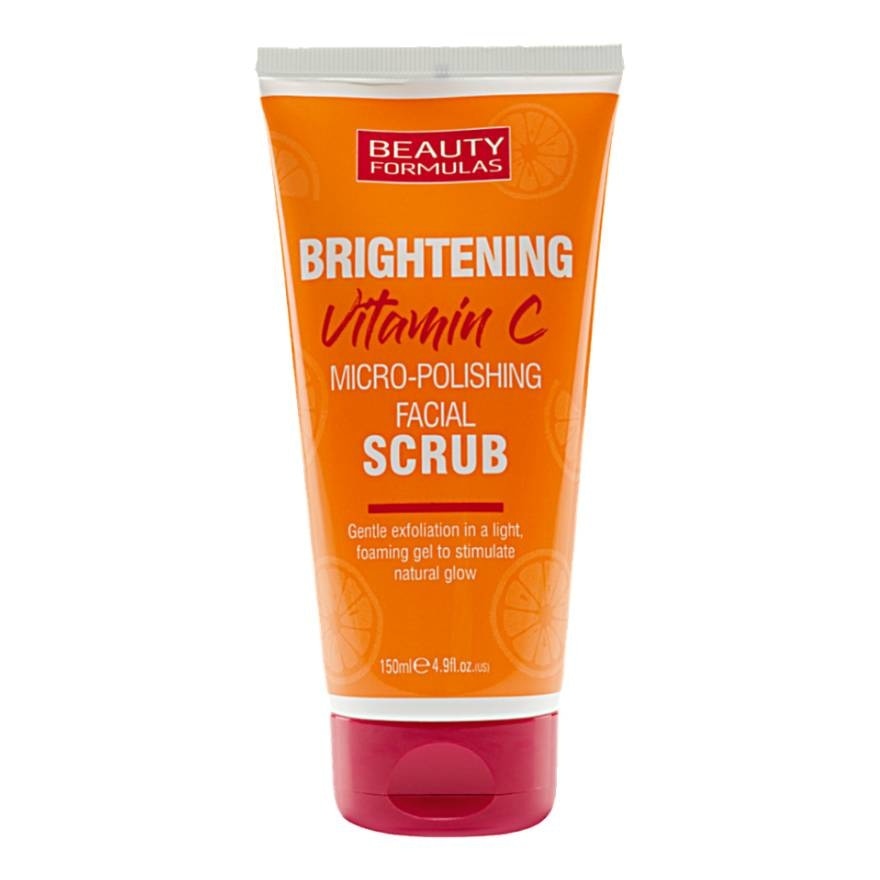 Beauty Formulas Brightening Vitamin C Micro-polishing Facial Scrub 150ml