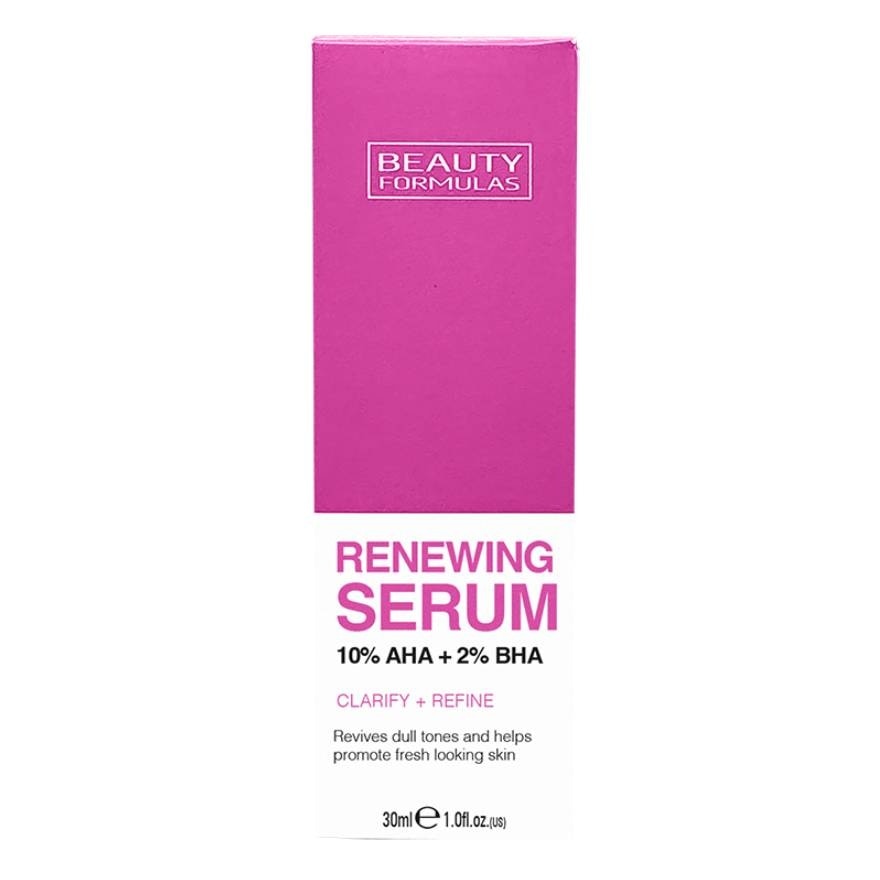 Beauty Formulas Renewing Serum 10 AHA + 2 BHA 30ml