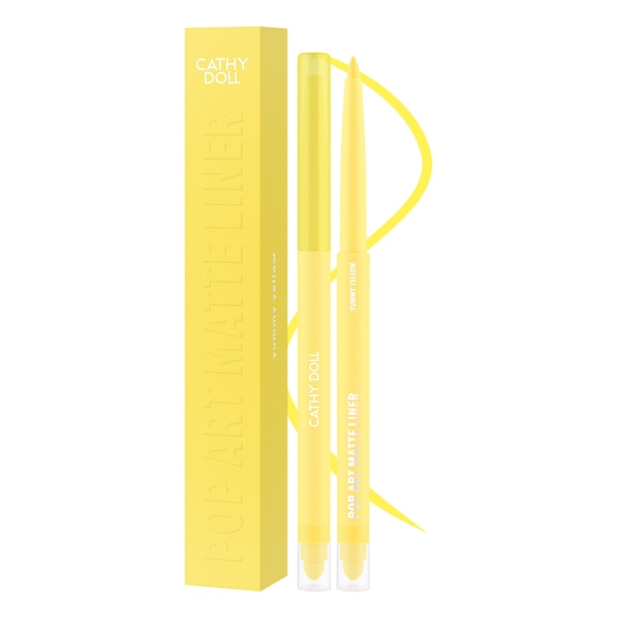 Cathy Doll Pop Art Eye Liner Yellow 0.25g