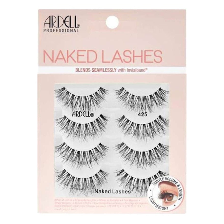 Ardell Naked Lashes 4 pairs #425 With Invisiband