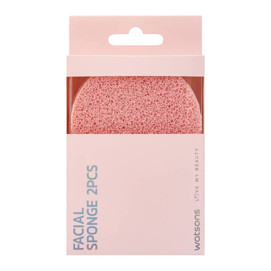 Watsons Facial Sponge 2pcs 21BT-032WTC