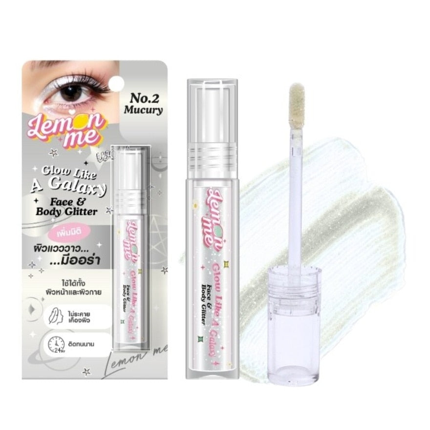 Lemon Me Glow Like Face&body Glitter 02