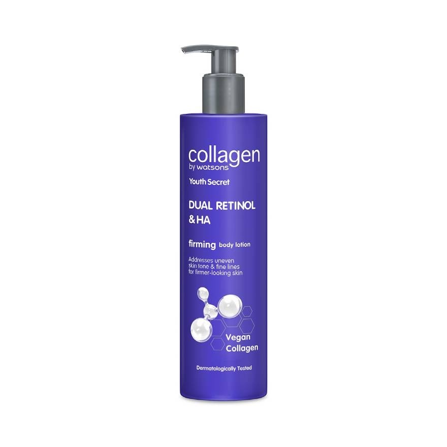 Collagen by Watsons Youth Secret Dual Retinol HA Firming Body Lotion 300ml