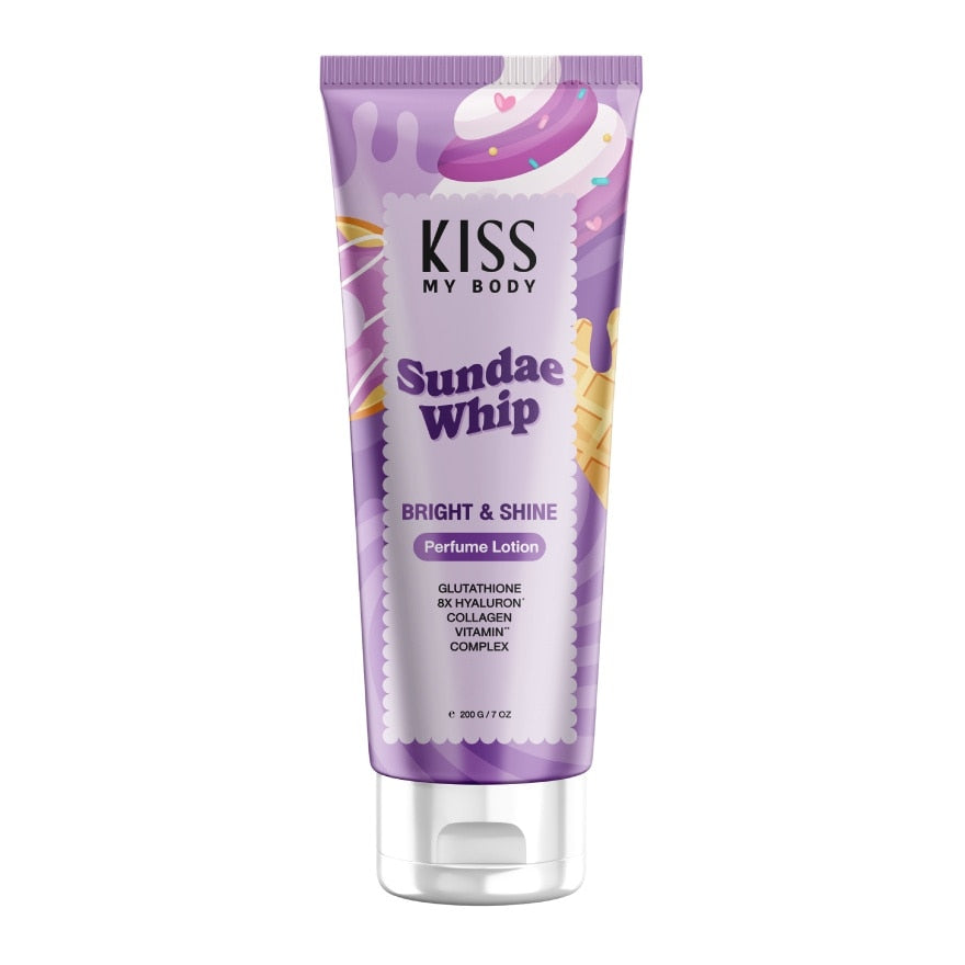 Kiss My Body Perfume Lotion Bright Shine Sundae Whip 200g