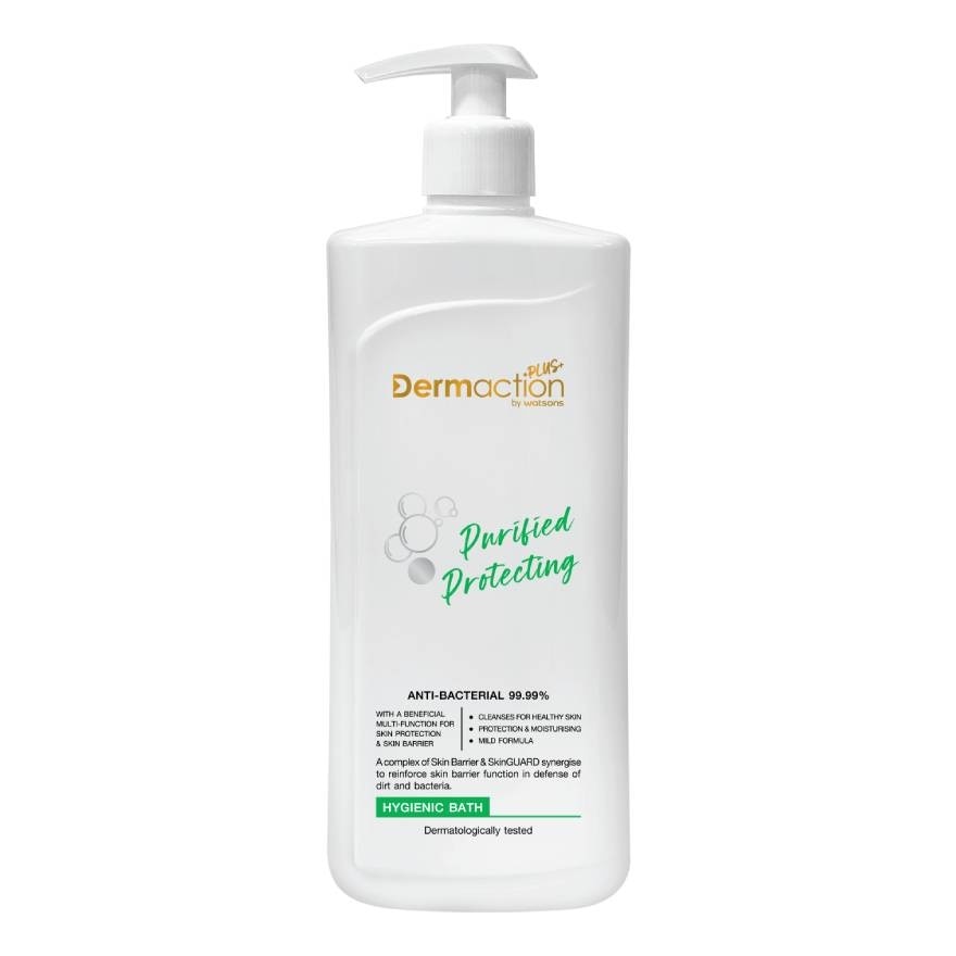 Dermaction Plus by Watsons Purified Protecting Hygienic Bath 380ml