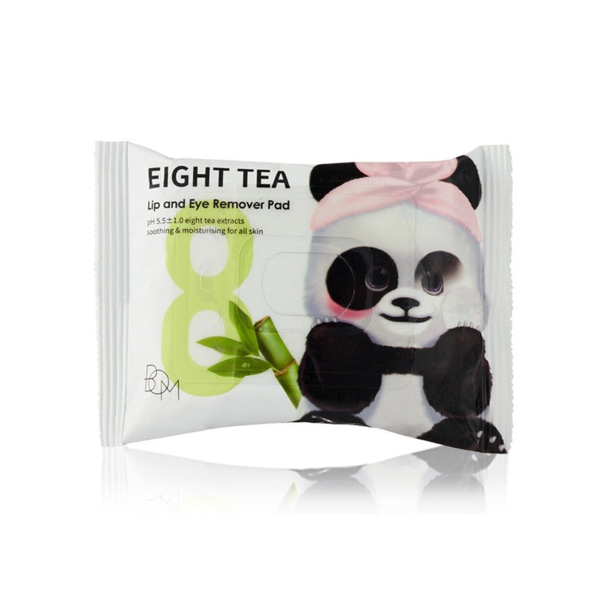 BOM Eight Tea Lip and Eye Remover Pad 30Sheet
