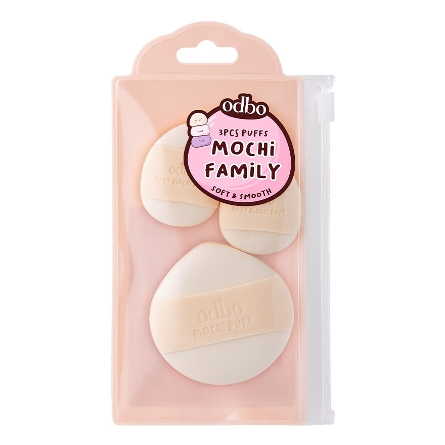 ODBO Puffs Mochi Family 3pcs