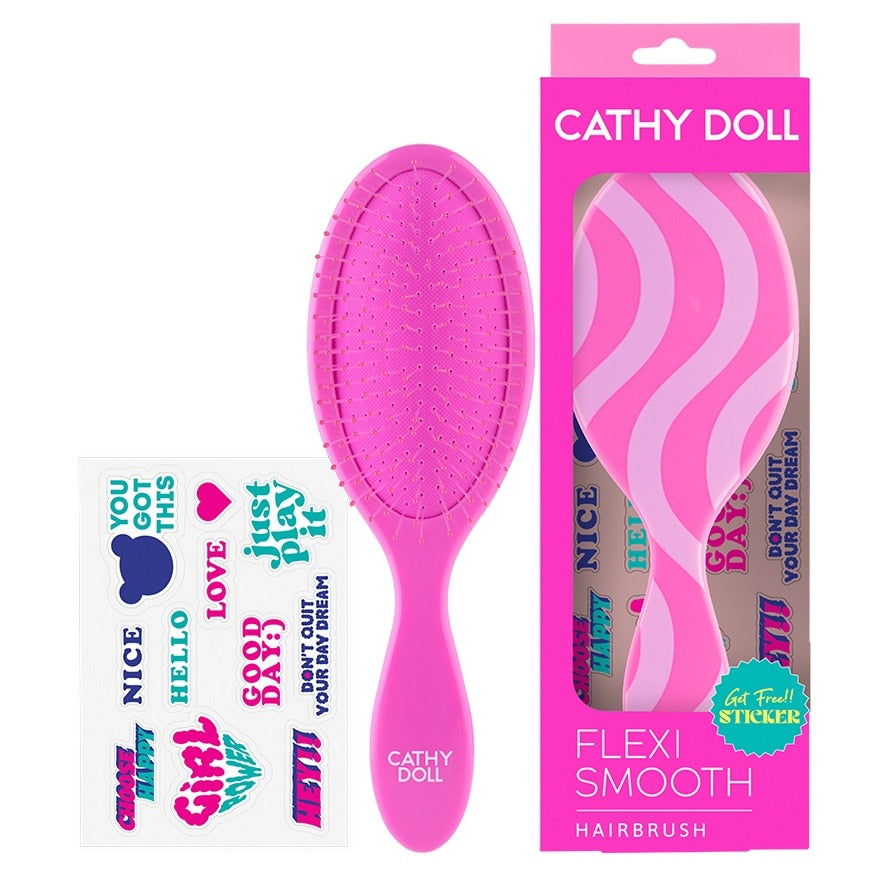 Cathy Doll Flexi Smooth Hairbrush Sweety 1pc